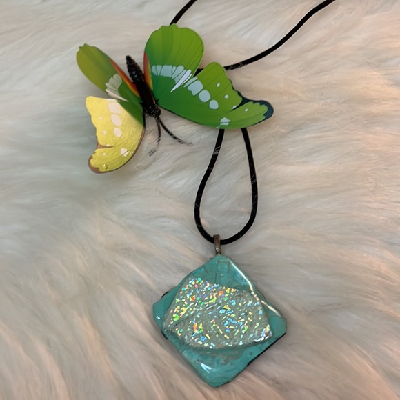 One of a Kind Handmade Unique Boho Necklace - Picture 13 of 16